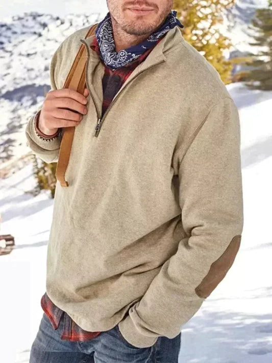 KEITH | Jersey de otoño con cuello de solapa