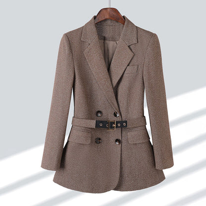 Lilian | Blazer elegante para mujer con cinturón, chic y cómodo