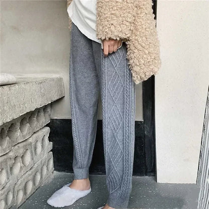 Elegantes pantalones estampados para mujer