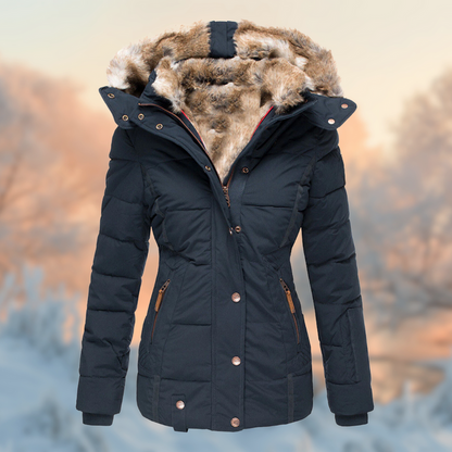 Cosycore | chaqueta acolchada con cálido forro de felpa para los días fríos