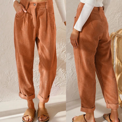 ALINE - Elegantes pantalones de pana