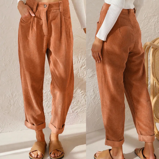 ALINE - Elegantes pantalones de pana
