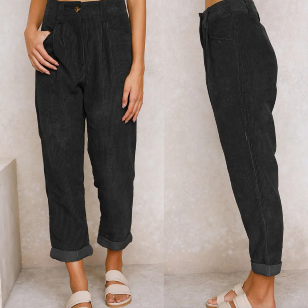 ALINE - Elegantes pantalones de pana