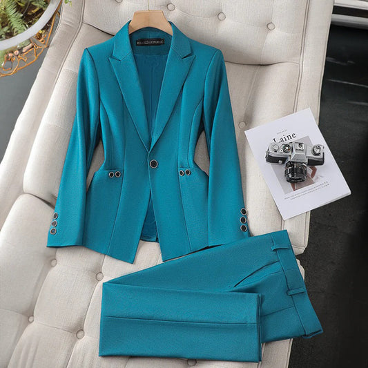 Inès - Blazer elegante con pantalón