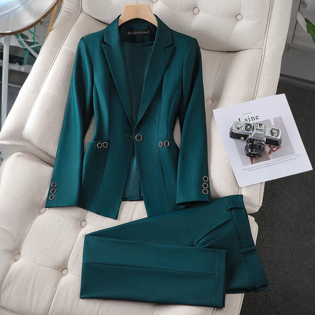 Inès - Blazer elegante con pantalón
