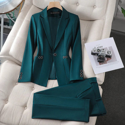 Inès - Blazer elegante con pantalón