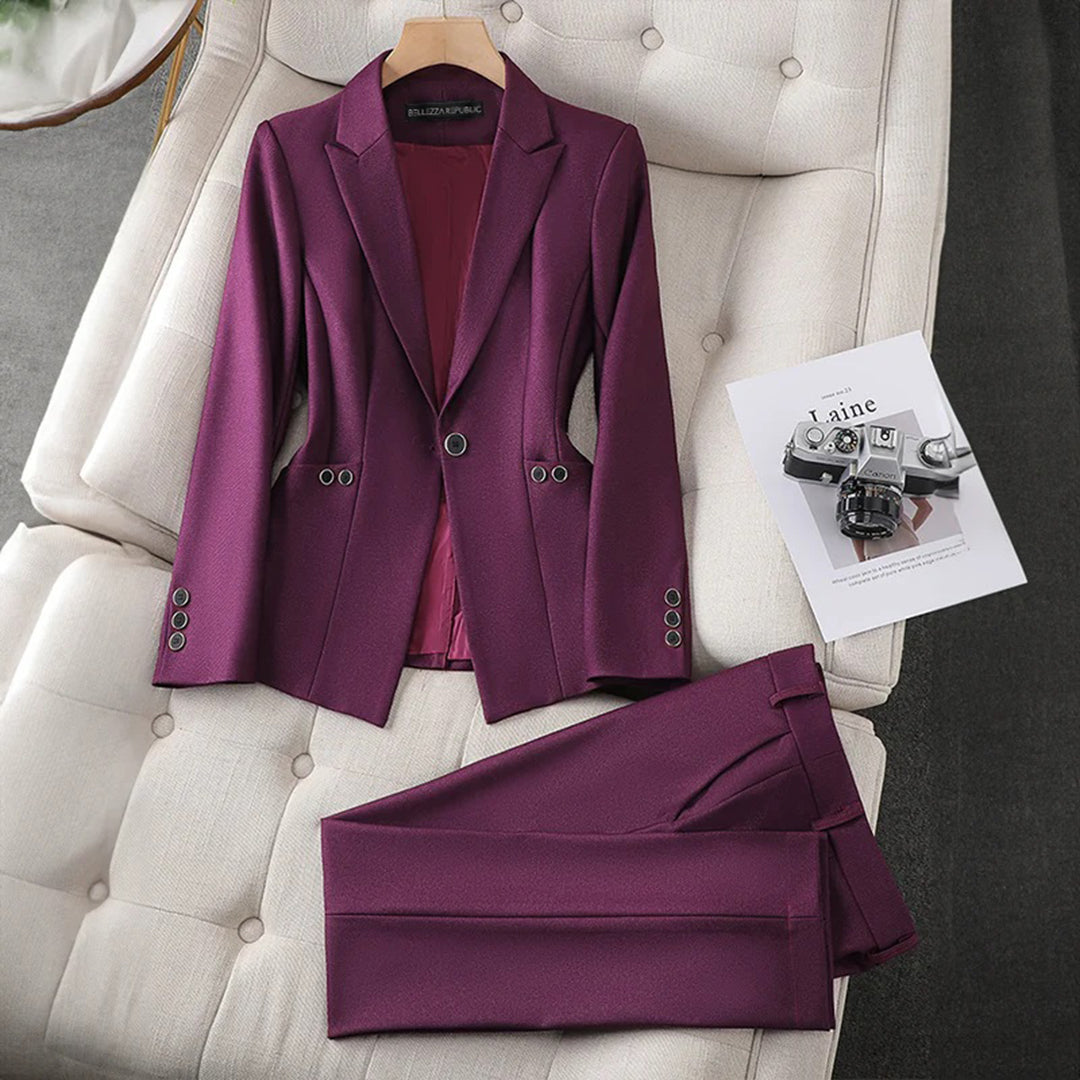 Inès - Blazer elegante con pantalón