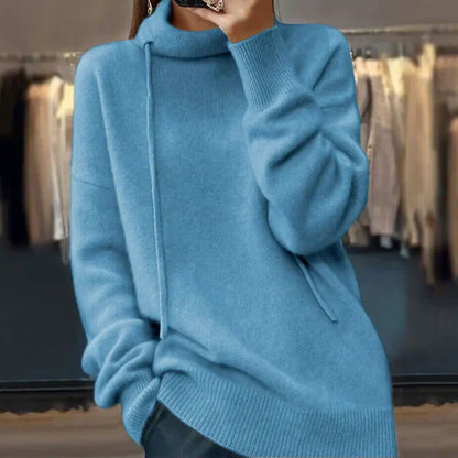 Ruby | jersey de punto con mangas largas y cuello alto