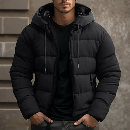 Chaqueta de invierno cálida y elegante para hombre