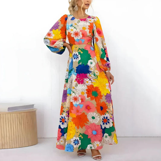 Daisy - Maxi vestido con estampado floral