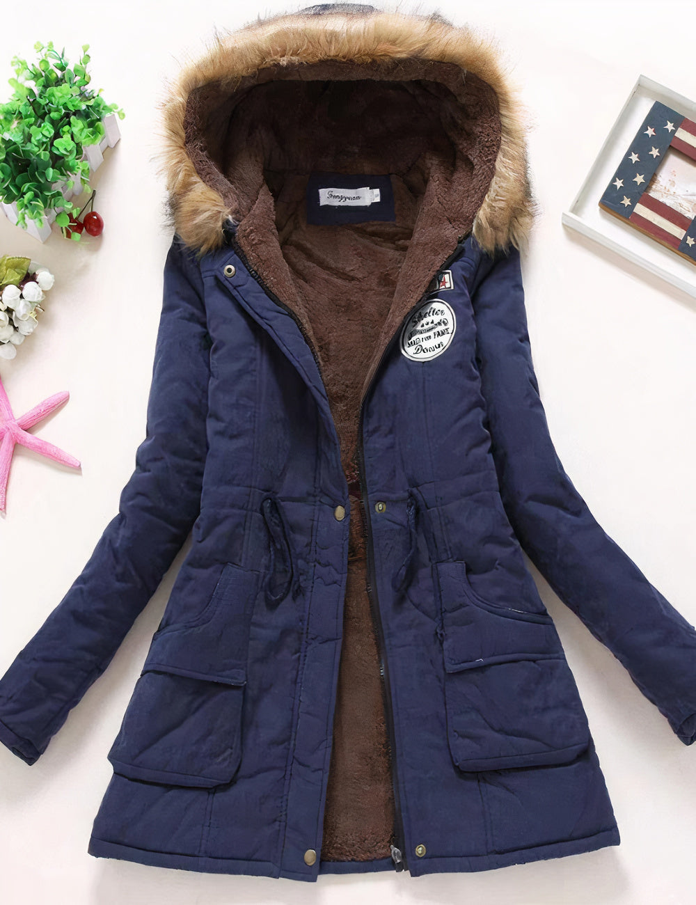 Chaqueta polar para mujer, cómoda y acogedora | Luiza