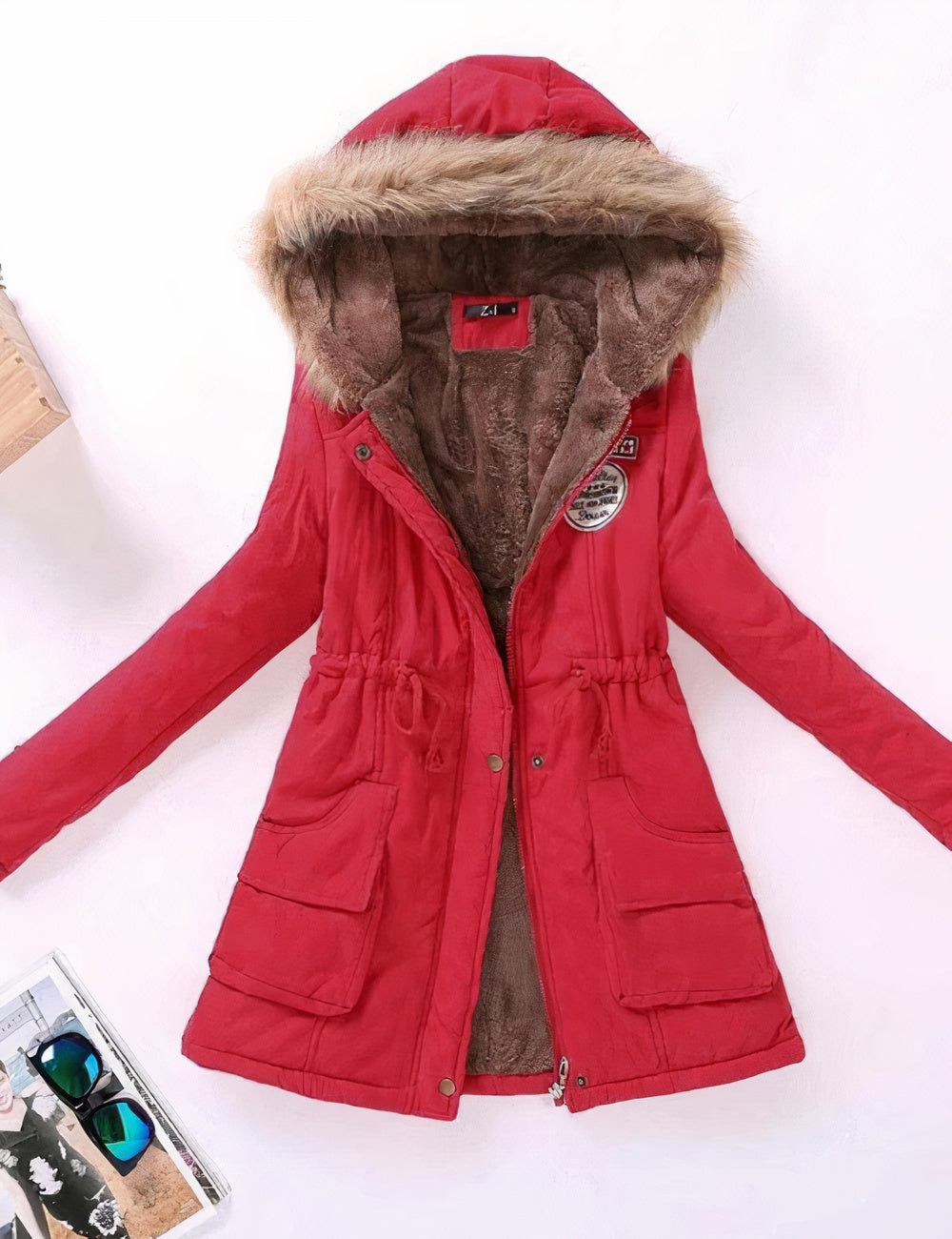 Chaqueta polar para mujer, cómoda y acogedora | Luiza