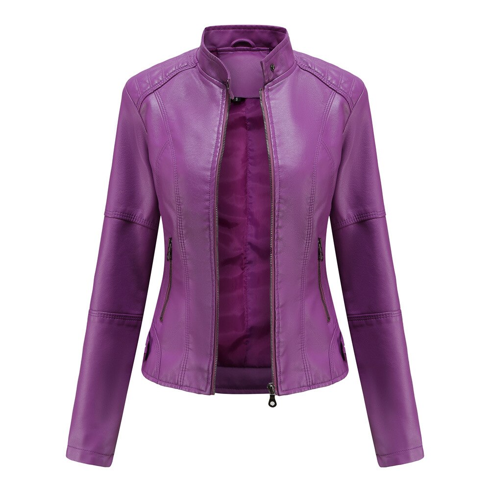 Chaqueta motera para mujer