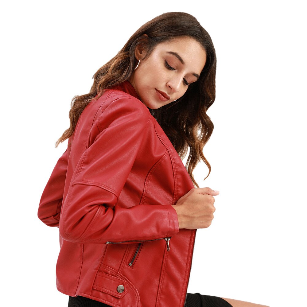 Chaqueta motera para mujer