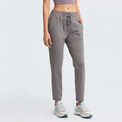 Avon - Pantalón elástico con cordón Smart Fall para mujer