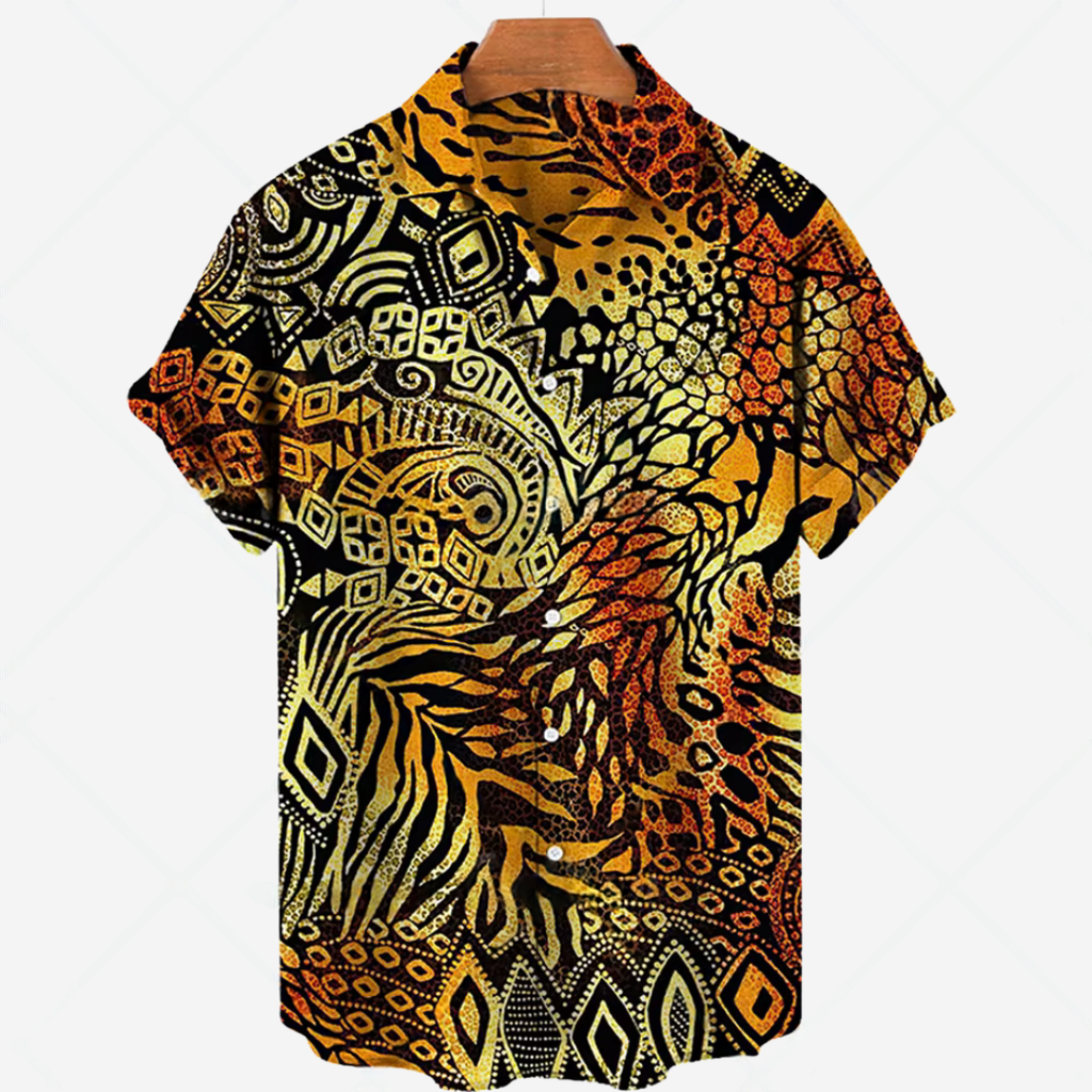 Męska Koszula z Wzorem Paisley