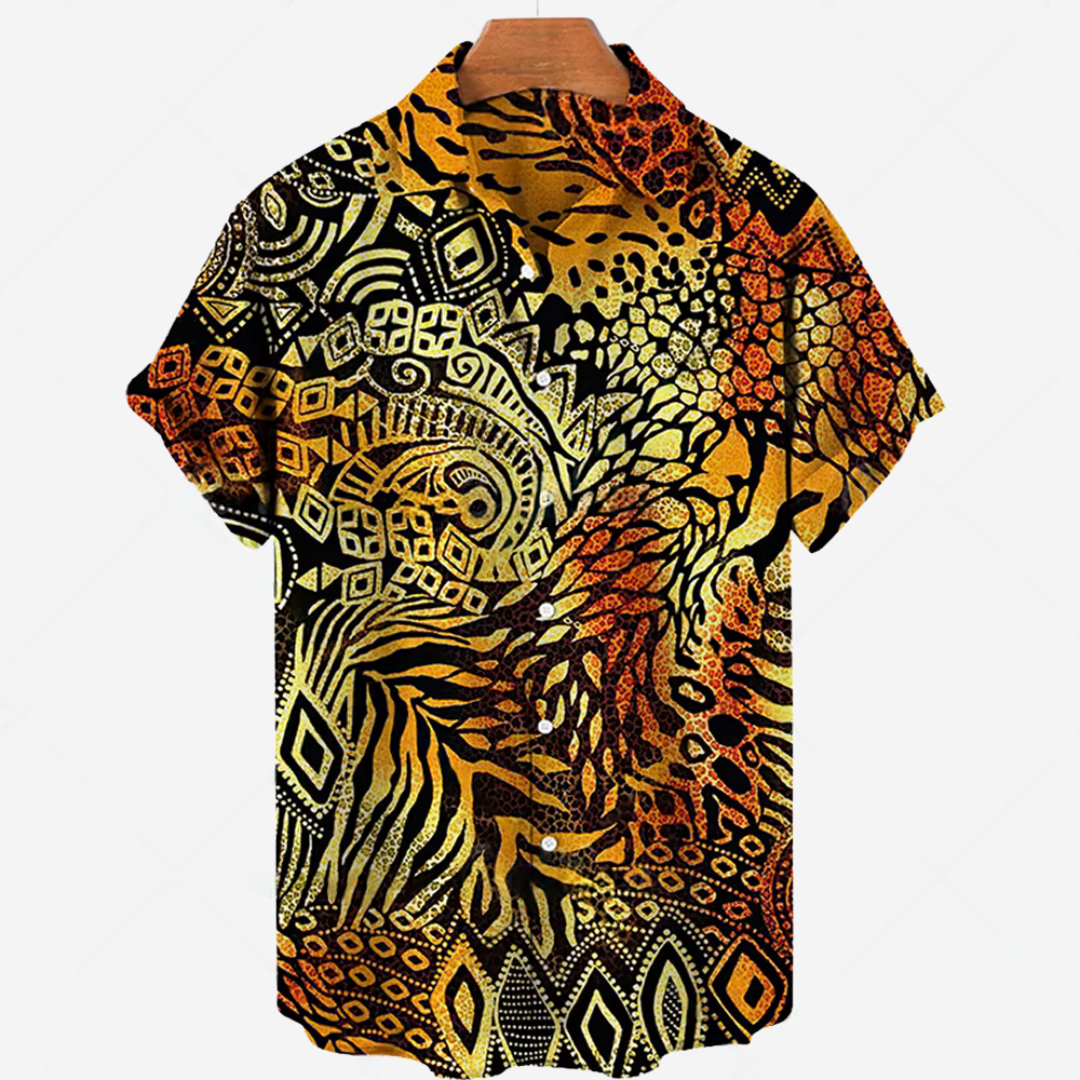 Męska Koszula z Wzorem Paisley