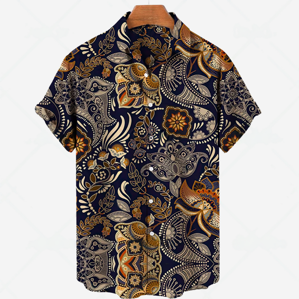 Męska Koszula z Wzorem Paisley