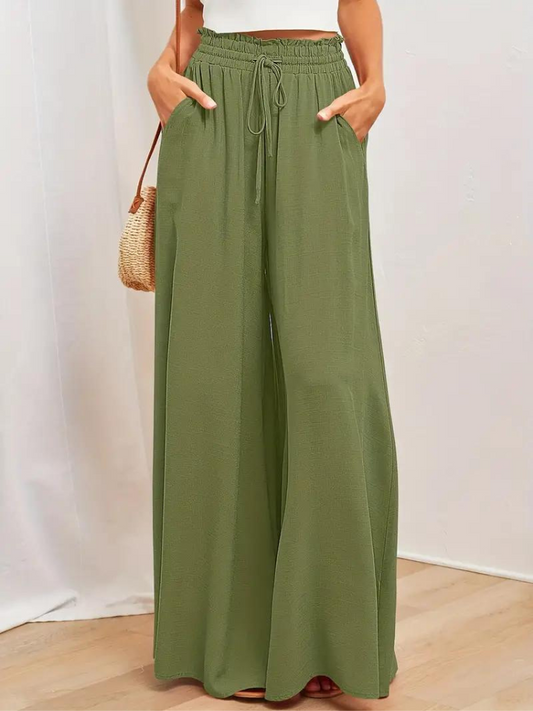 Pantalones de talle alto para mujer