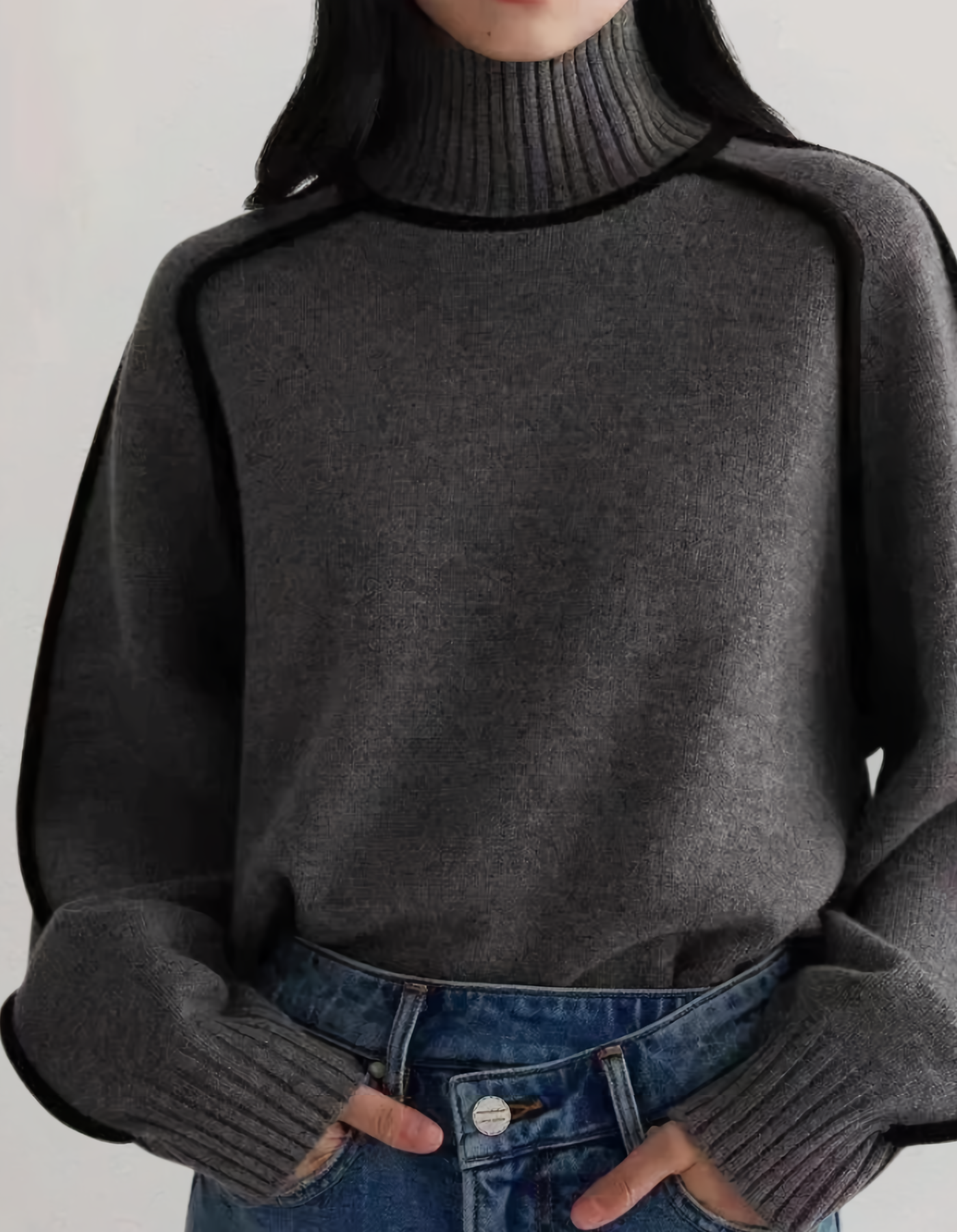 Jersey de punto con bloques de color | Mae