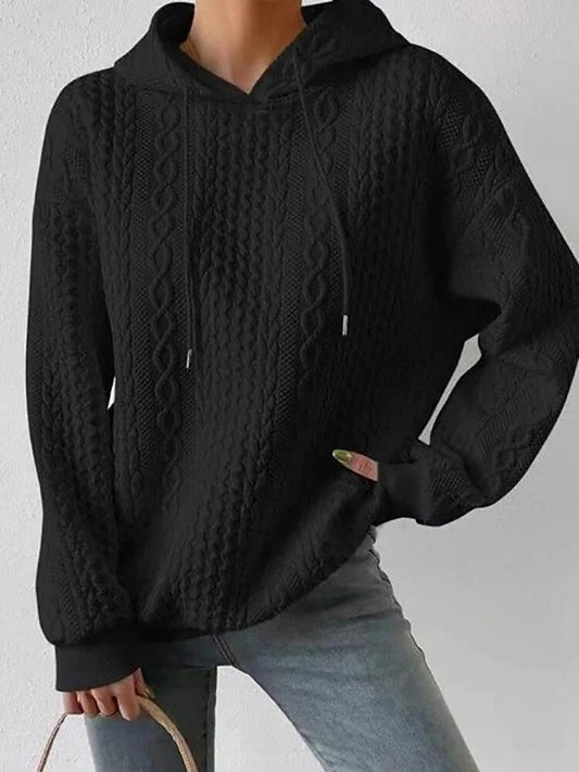 Jersey de invierno de punto con capucha | Margot