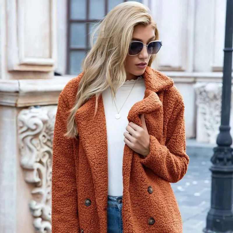 Elegante y cómoda chaqueta de mujer