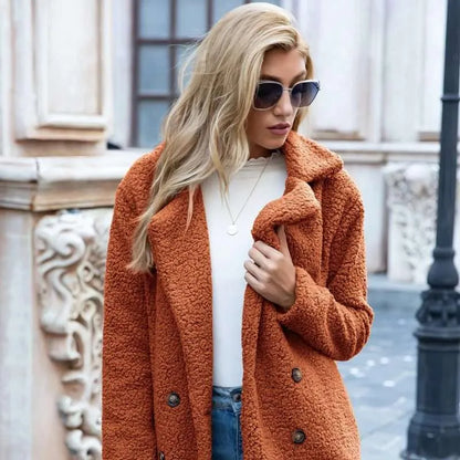 Elegante y cómoda chaqueta de mujer