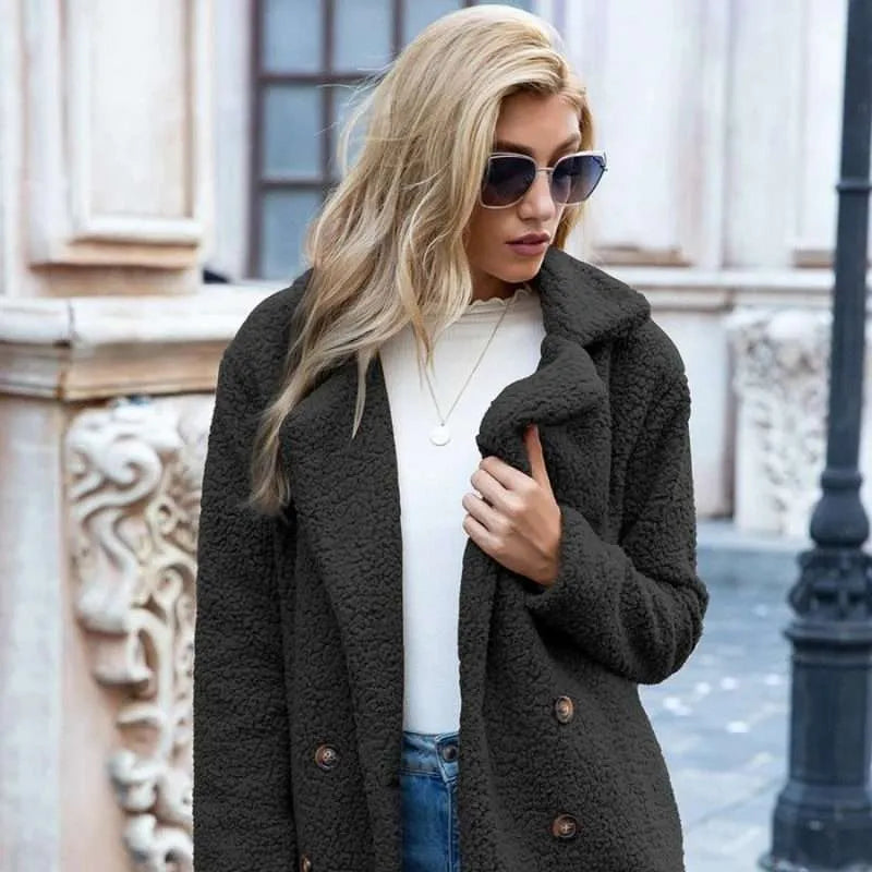 Elegante y cómoda chaqueta de mujer