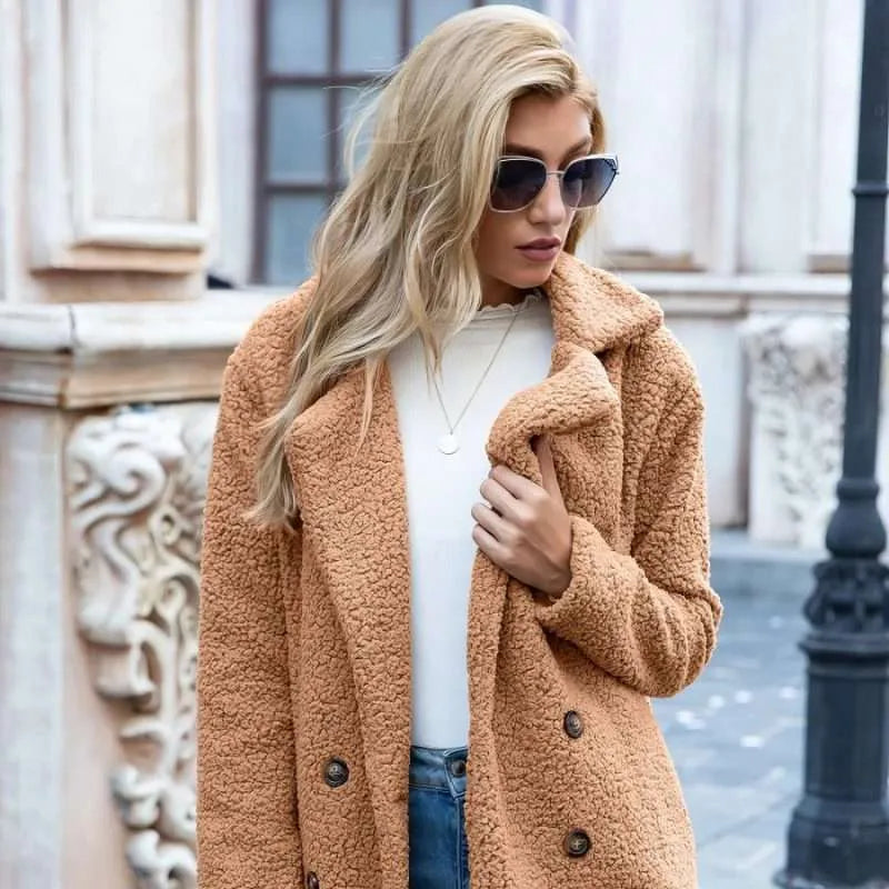 Elegante y cómoda chaqueta de mujer