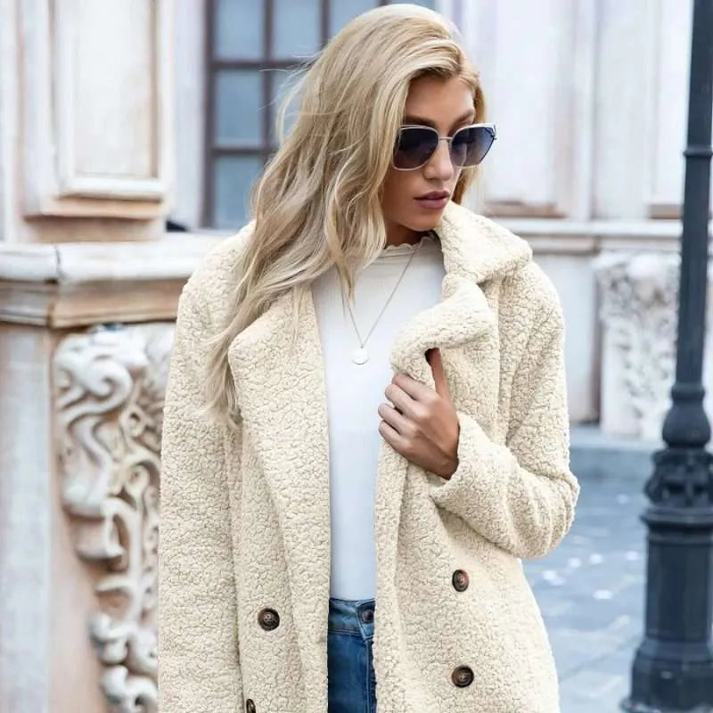 Elegante y cómoda chaqueta de mujer