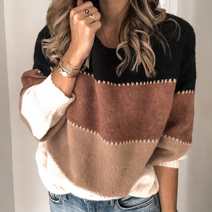 Jersey de invierno a rayas | Michaela