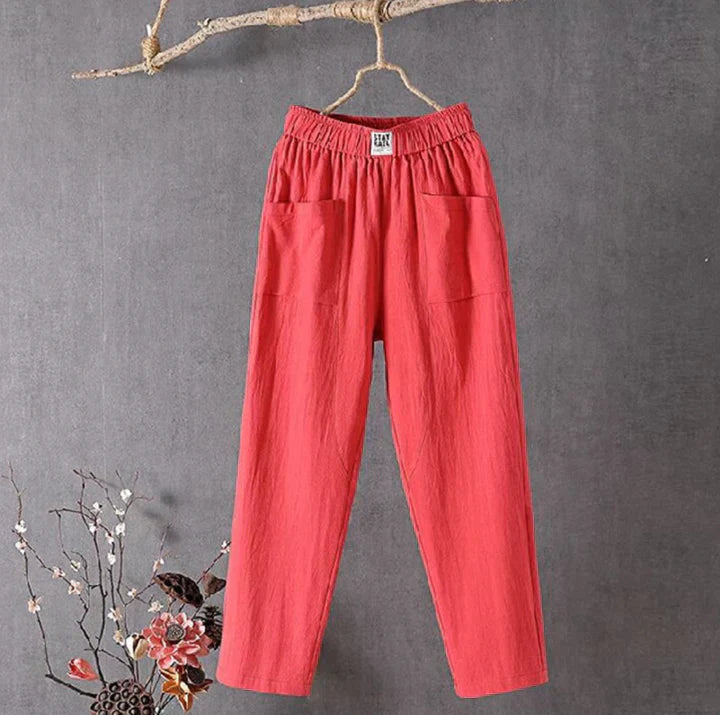 Pantalón casual de algodón