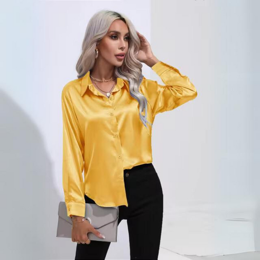 Maia | Elegante oficina de manga larga