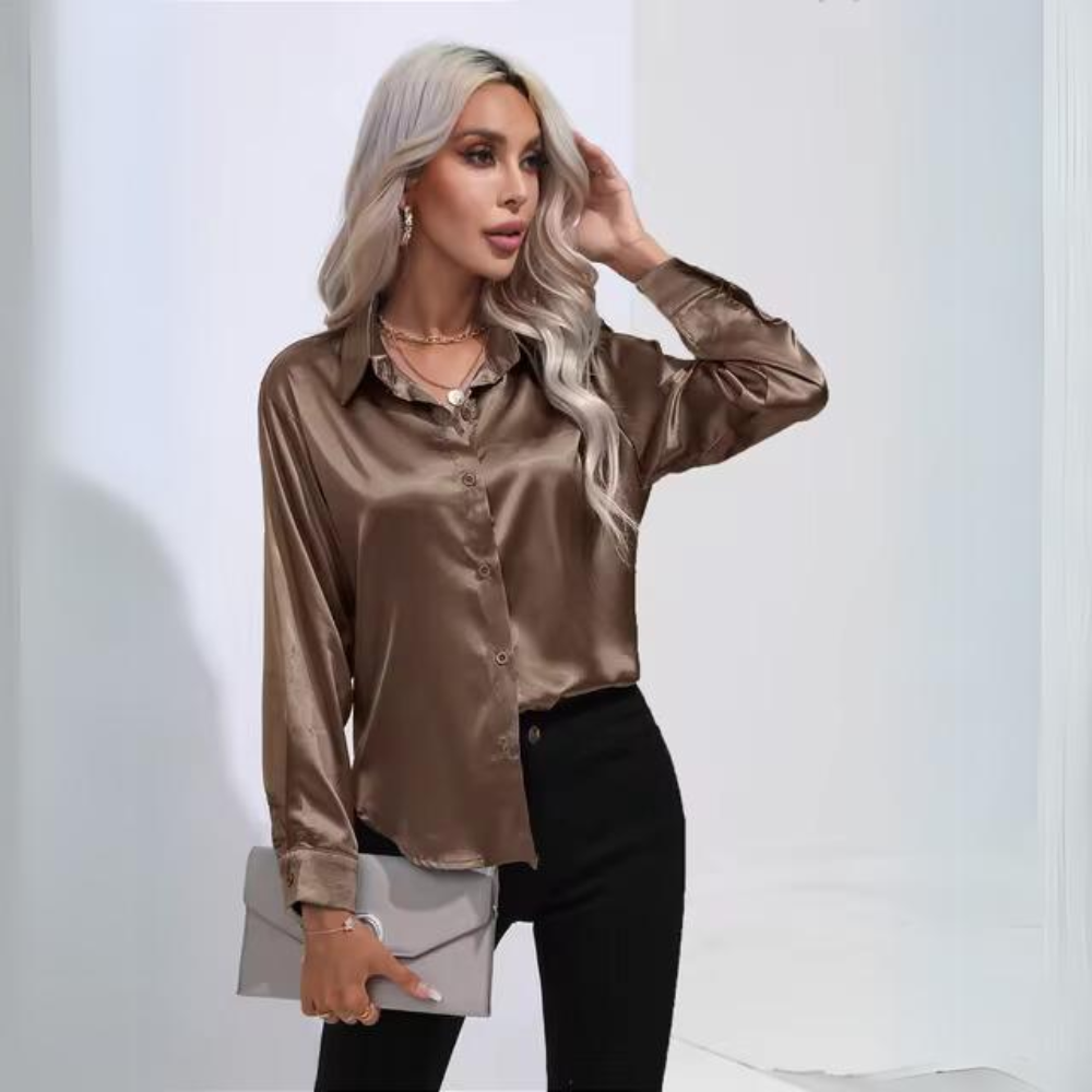 Maia | Elegante oficina de manga larga