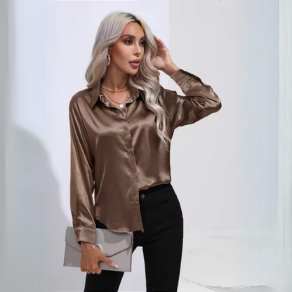 Maia | Elegante oficina de manga larga