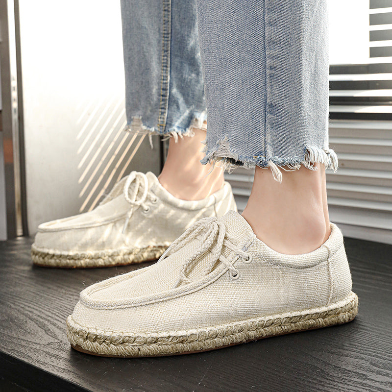 Męskie Wsuwane Buty Espadryle