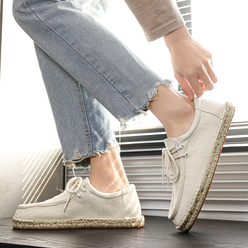 Męskie Wsuwane Buty Espadryle