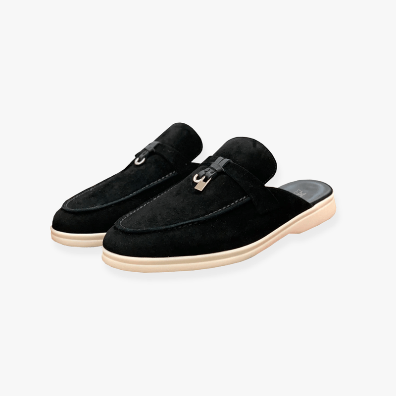 Damskie Loafersy Bez Pięty Klapki Mules