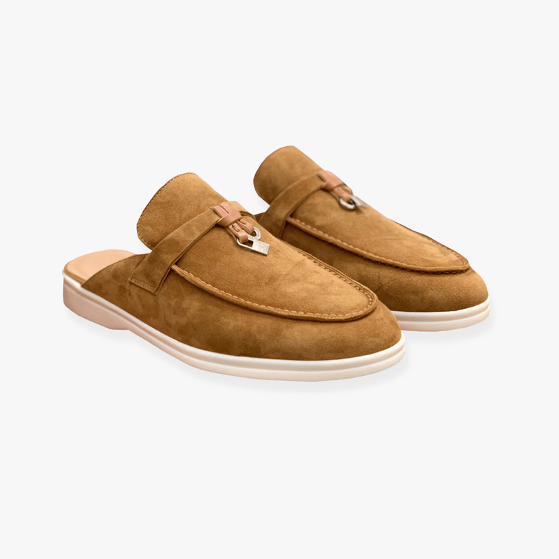 Damskie Loafersy Bez Pięty Klapki Mules
