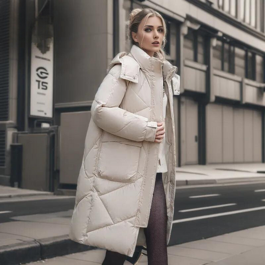Kati | abrigo de invierno sólido para mujer