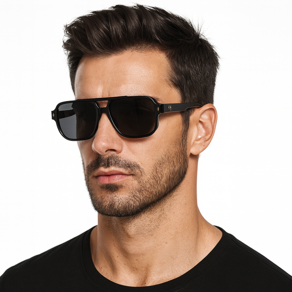 Męskie Okulary Przeciwsłoneczne Aviator