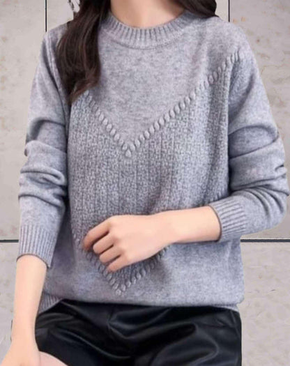 Remy - Jersey de punto refinado para mujer