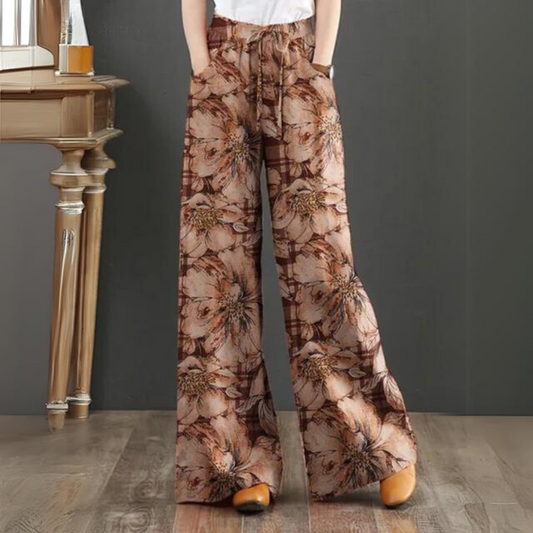 Laurence | Pantalón bohemio con cintura elástica