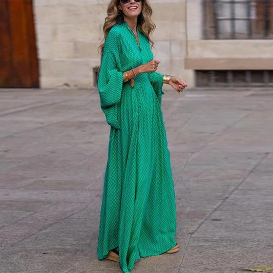 Nanna | Elegante vestido maxi