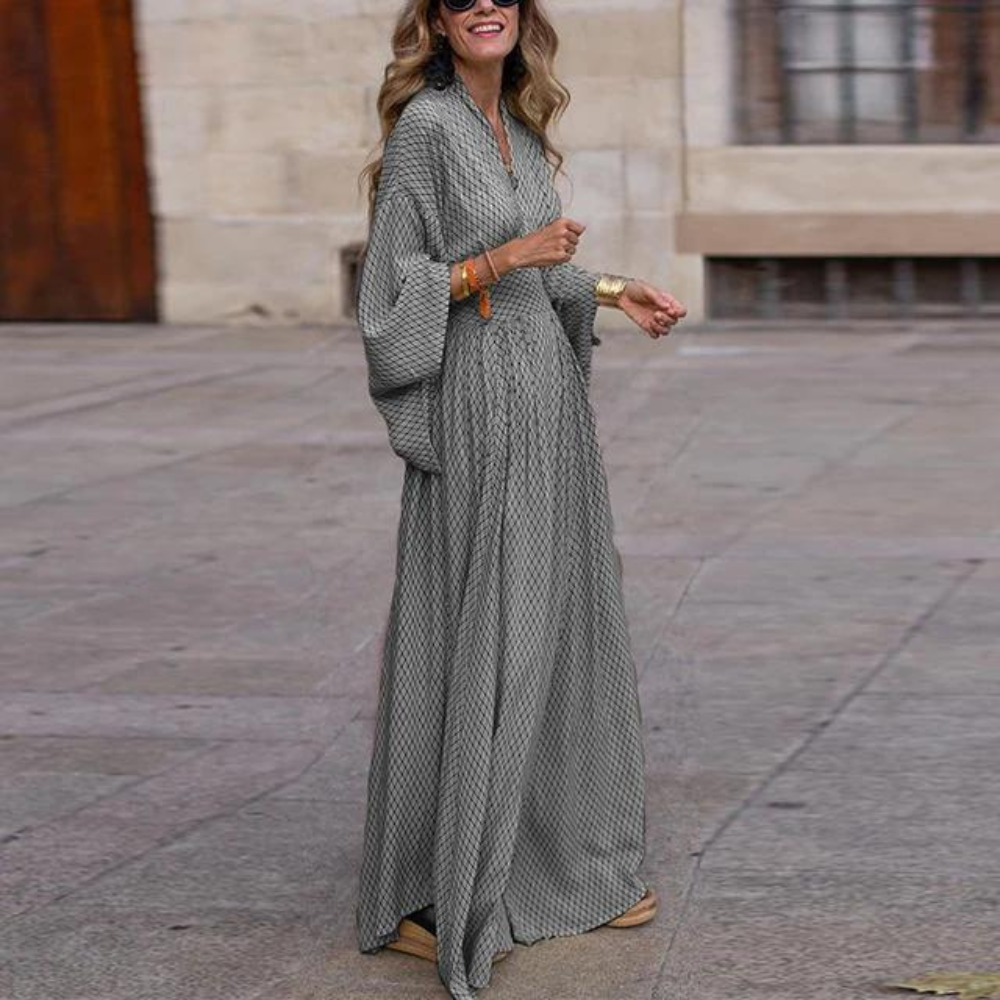 Nanna | Elegante vestido maxi