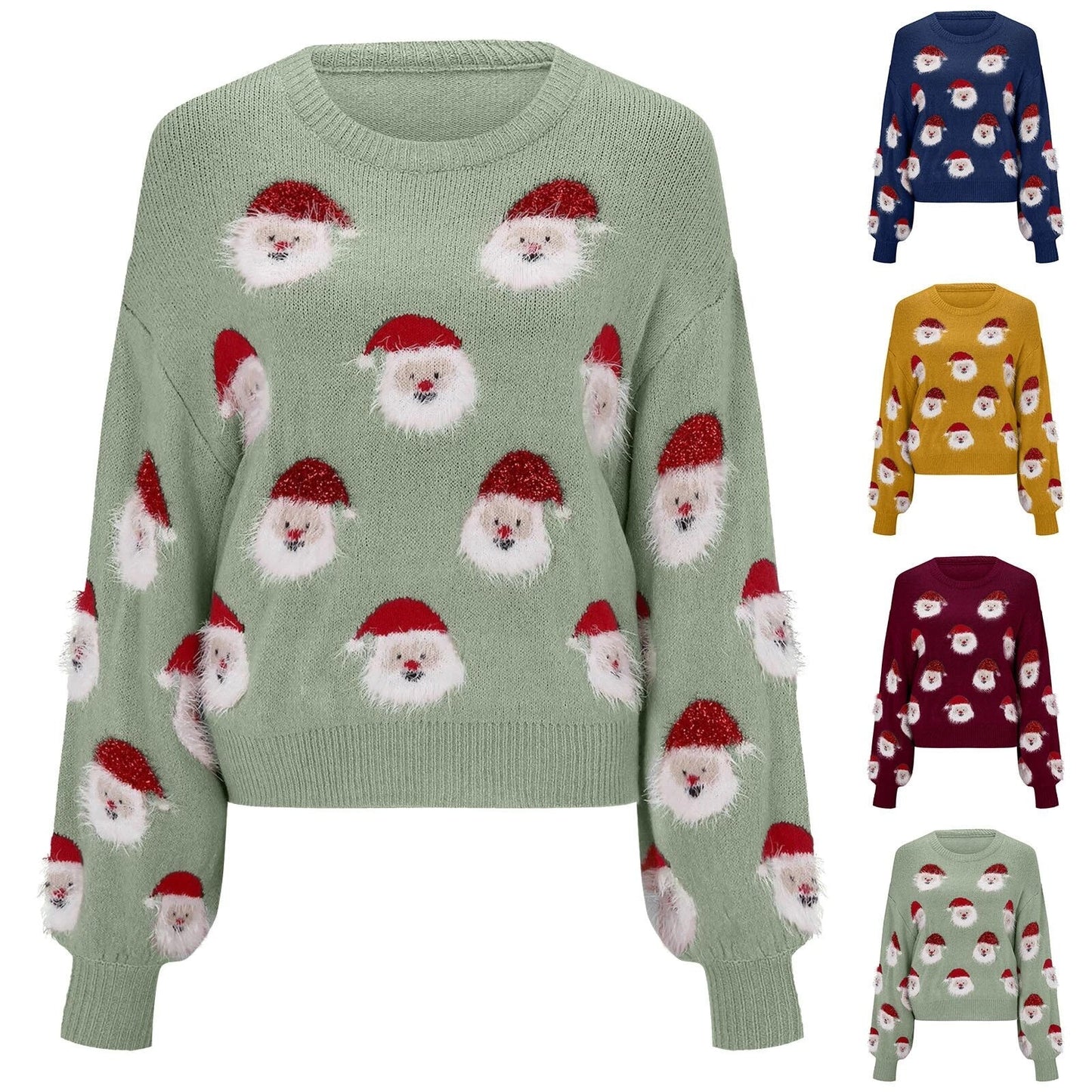 Annemarie Sweater | Jersey de Papá Noel holgado