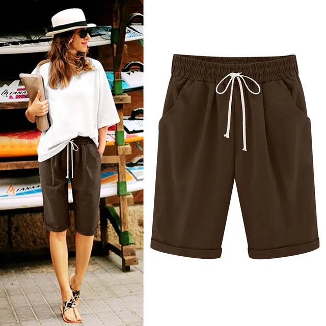 Monica | Pantalones cortos elegantes para mujer