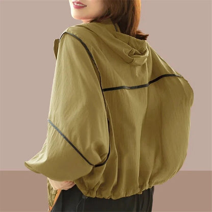 Danya | Chaqueta de verano con capucha