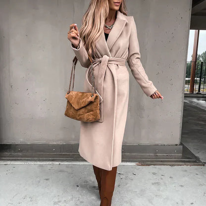 Taura | gabardina en mezcla de lana para mujer