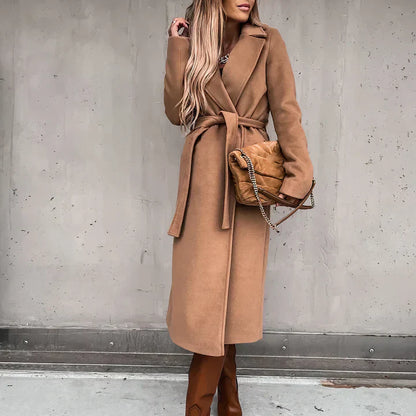 Taura | gabardina en mezcla de lana para mujer
